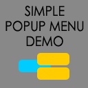 Screenshot for Popup Menu DEMO